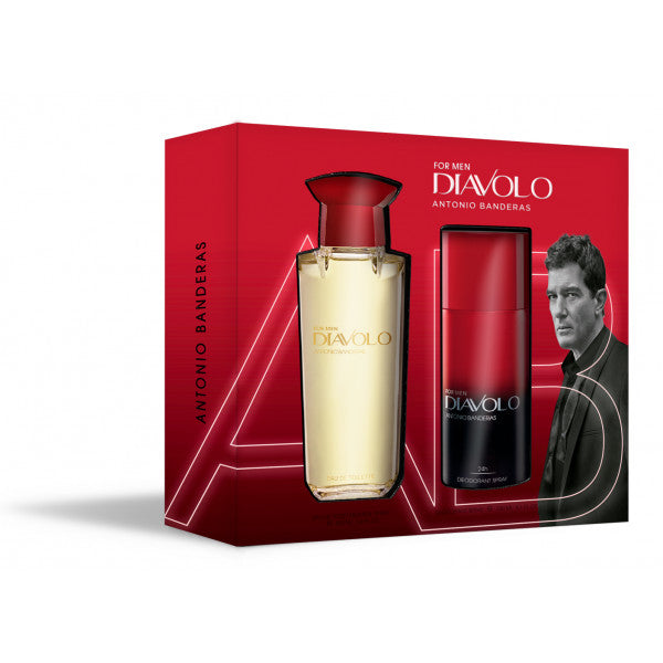 Diavolo Conjunto Eau de Toilette: Edt 100ml + Desodorante 150ml - Antonio Banderas - 1