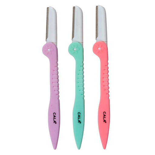 Modelador de sobrancelha - Modelador de sobrancelha dobrável para cuidados com os olhos 3 unidades - Cala - 1