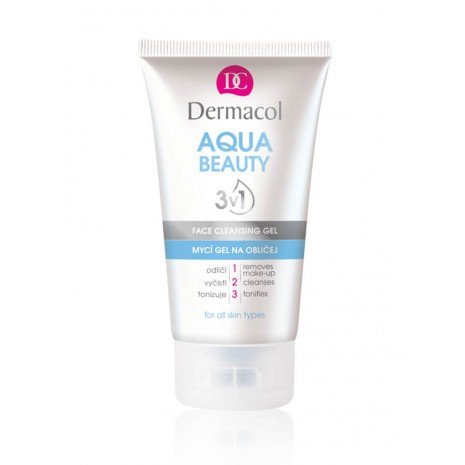 Gel de Limpeza Facial 3 em 1 - Aqua Beauty - Dermacol - 1