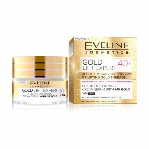 Crema facial Gold Lift Expert Rejuvenescedora +60 - Eveline - 1