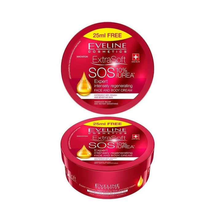 Creme Facial e Corporal Extra Soft SOS 10% Ureia - Eveline - 1
