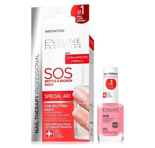 Tratamento para unhas quebradiças e quebradiças - Nail Therapy SOS - Eveline - 1