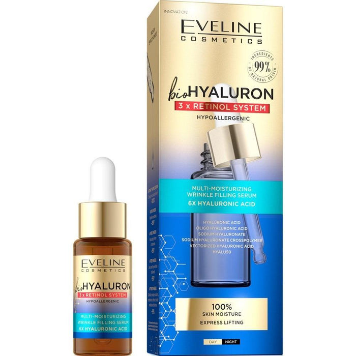 Sérum Preenchedor de Rugas - Bio Hialuron 3x Retinol - Eveline - 1