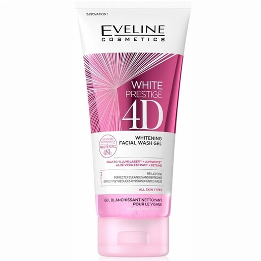 Gel de limpeza Clareador White Prestige 4D - Eveline - 1