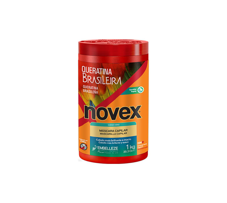 Máscara de Queratina Brasileña - Novex : 1000gr - 1