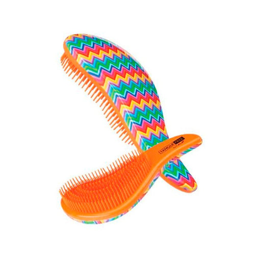 Escova de cabelo livre de emaranhados - multi ziguezague - Cala - 1