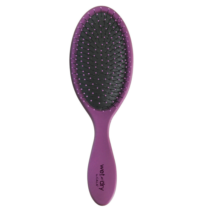 Cala wet-n-dry hair brush oval detangle brush (black/purple) - Cala - Cala - 1