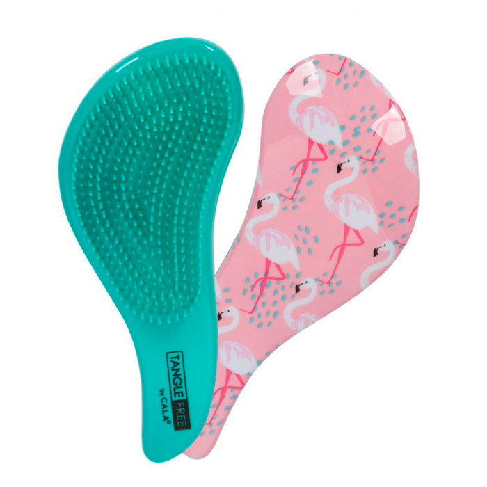 Escova de cabelo - Escova de cabelo sem emaranhados (rosa flamingo) - Cala - 1
