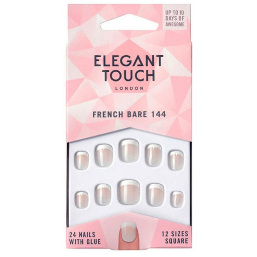 Unhas Postiças French Bare 144 - Elegant Touch - 1