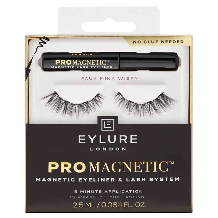 Cílios postiços magnéticos profissionais e delineador - Eylure : Wispy - 1
