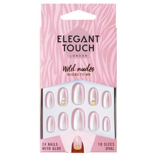 Unhas postiças nudes selvagens - Elegant Touch : Nudes to Me - 1