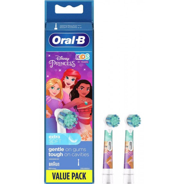 Cabeças de Escova Elétrica de Substituição para Crianças Cars, Mickey ou Princesa - Oral-b - 3