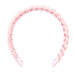 Hairhalo Eat, Pink, and Be Merry Diadema Ajustável: Rosa - Invisibobble - 1