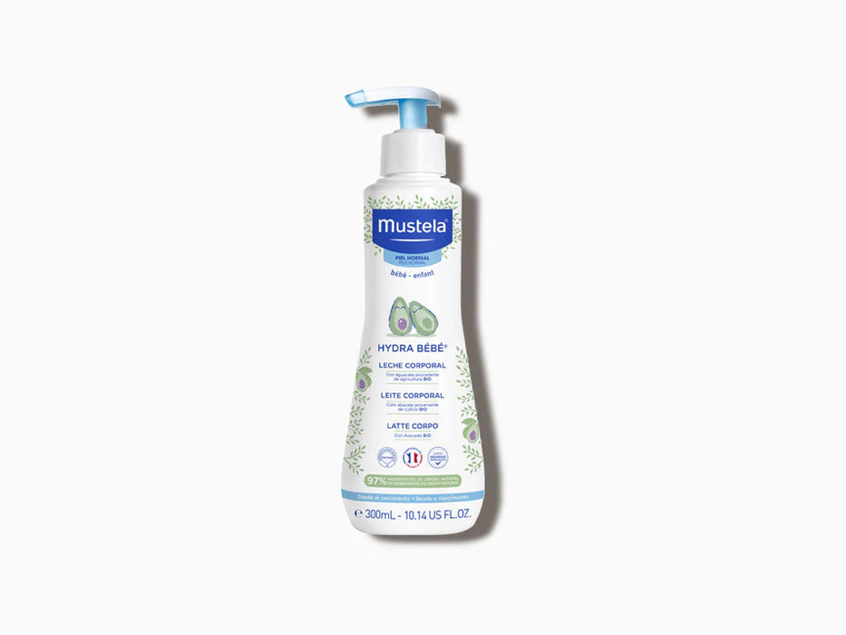 Hidra Beber Leite Corporal - Mustela: 300 ml - 1