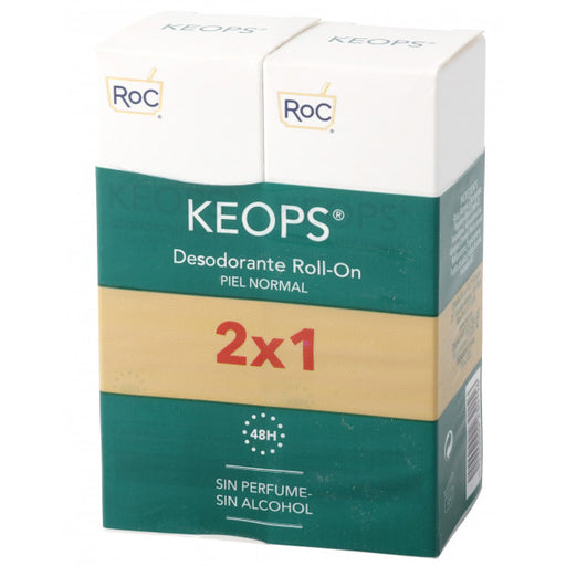 Duplo Keops Desodorante Roll-on - Roc - 1