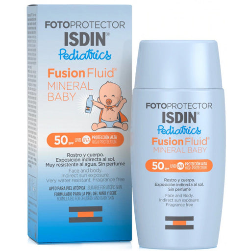 Protetor Solar Pediátrico Fusion Fluid Mineral Baby - Isdin - 1