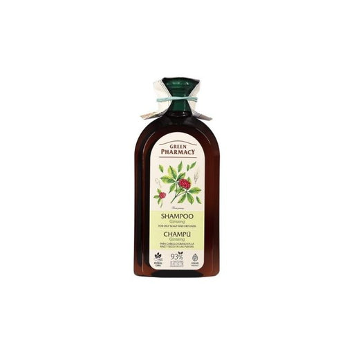 Shampoo Ginseng para cabelos oleosos - Green Pharmacy - 1