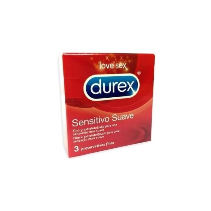 Preservativos Sensíveis de Contato Total - Durex : 2 x 12 unidades - 1