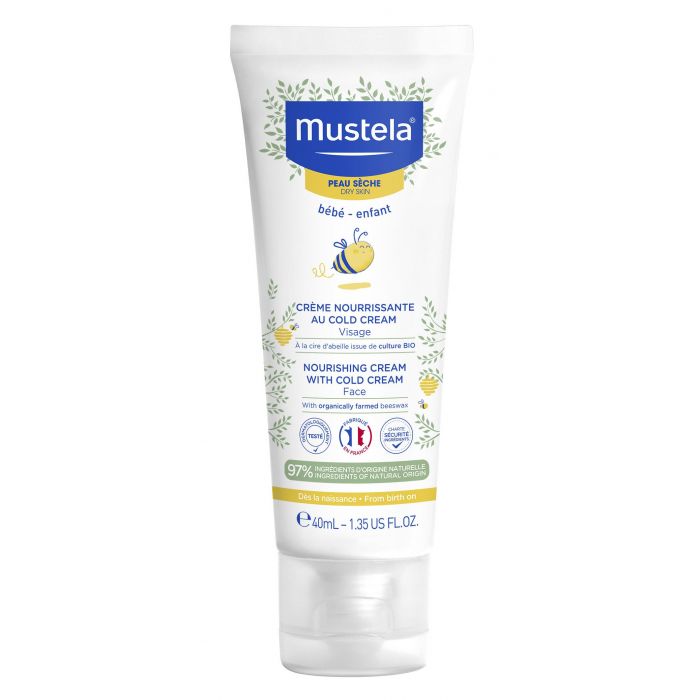 Cold Cream Creme Facial Nutritivo - Mustela - 1