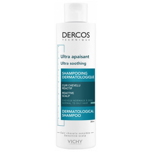 Dercos Shampoo Ultra Calmante Cabelo Oleoso - Vichy - 1