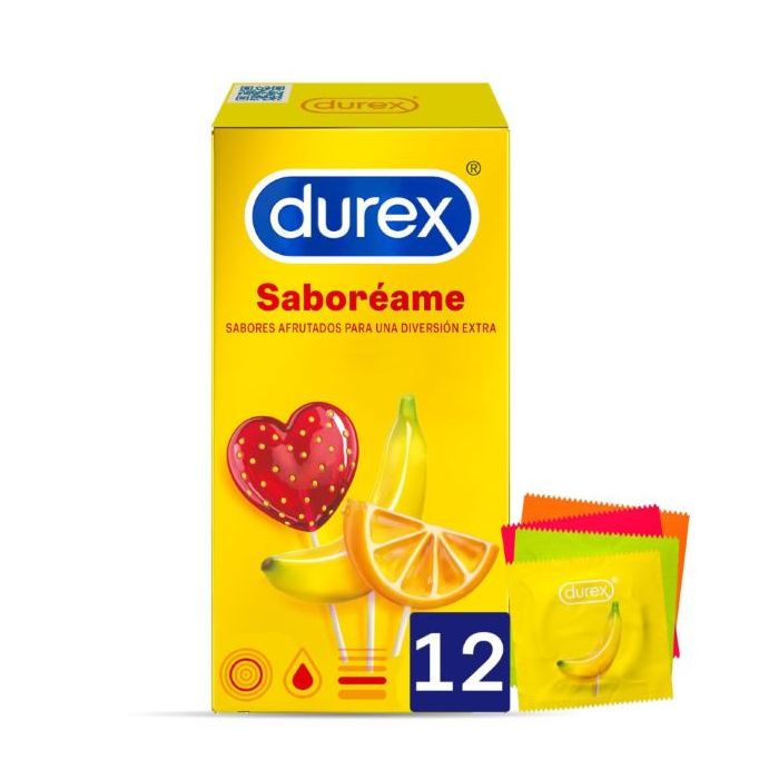 Saboreie-me Preservativos com Sabor Frutado - Durex - 1