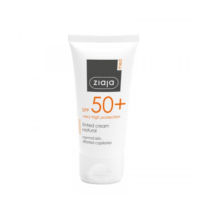 Creme Protetor Facial com Cor Natural SPF50+ - Ziaja - 1
