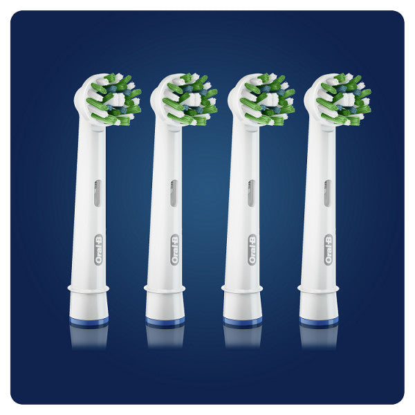 Conjunto de 4 cabeças de reposição Crossaction - Oral-b - 2