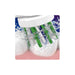 Conjunto de 4 cabeças de reposição Crossaction - Oral-b - 4
