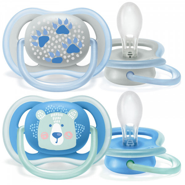 Chupeta Avent Ultra Air Decoradas 6-18 Meses - Philips : Azul - 1