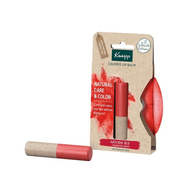 Bálsamo labial colorido - Kneipp : Natural Red - 3