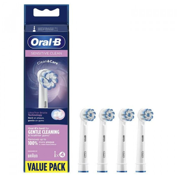 Sensível Limpeza Recarga: 4 Recargas - Oral-b - 1