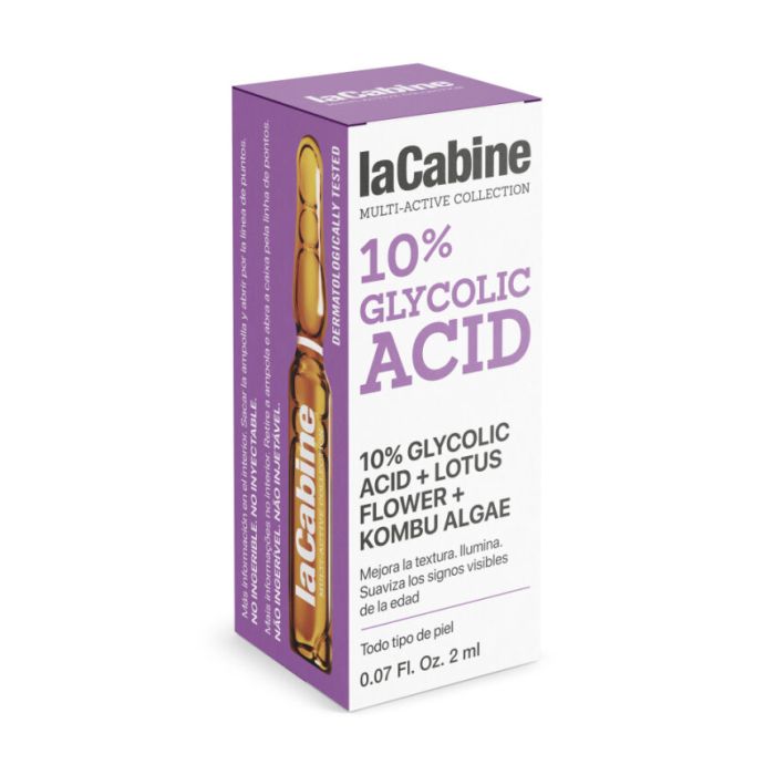 Ampola Facial ácido Glicólico: 2 ml - La Cabine - 1