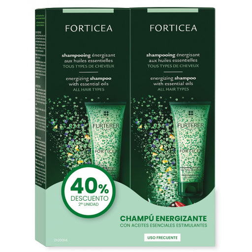 Forticea Champô Energizante: Conjunto 2 Produtos - Rene Furterer - 1