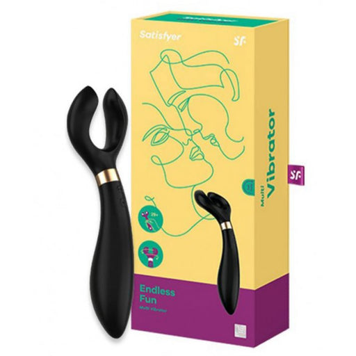 Vibrador multifuncional Endless Fun Partner 3 - Satisfyer : Negro - 1