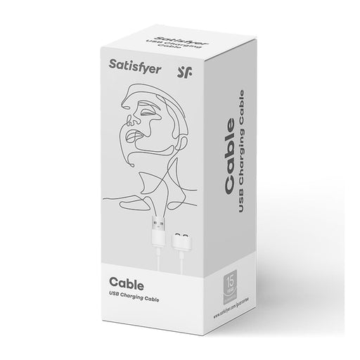 Cabo de Carregamento do Vibrador - Satisfyer : Blanco - 1