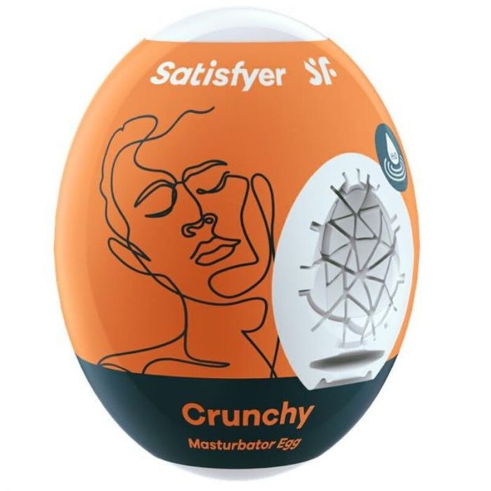 Masturbador Egg Simples - Satisfyer : Crunchy - 1