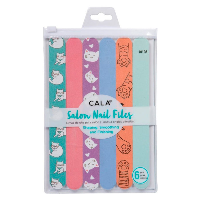 Lima de Unhas - Limas de Unhas Cat Lover 6 Unidades - Cala - 1