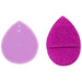 Esponja de Limpeza Facial Esfoliante - Cleansing Sponge Facial Exfoliators Duo (roxo) - Cala - 1