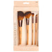 Conjunto de Brochas - Conjunto Essencial de Rosto e Olhos de Bambu Natural (4 unidades) - Cala - 1