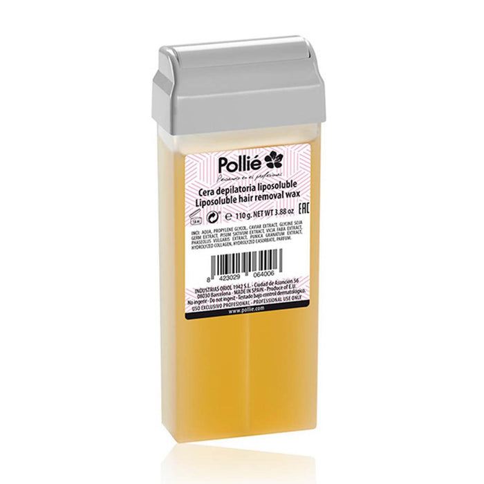 Refil de Cera Quente Roll on - Natural - Pollié - 1