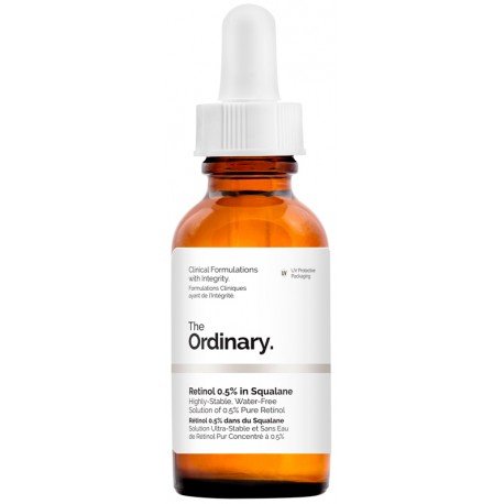 Sérum Facial Antienvelhecimento - Retinol 0,5% em Esqualano - 30 ml - The Ordinary - 1