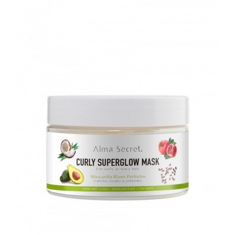 Máscara para Cabelos Cacheados e Ondulados Superglow Mask 250 ml - Alma Secret - 1