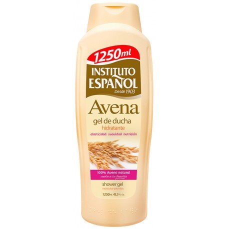 Gel de Banho 1250 ml - Aveia - Instituto Español - 1