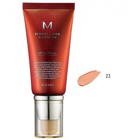 Bb Cream M Perfect Cover Spf42/pa+++ - 50 ml - Missha - 4