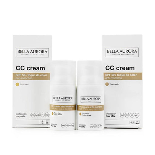 Cor Creme + Antimanchas Spf50+ - Bella Aurora: Tono claro - 1