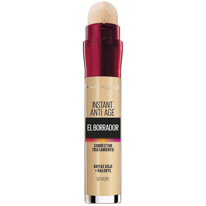 Corretivo para Olheiras O Apagador - Maybelline: Corrector de Ojeras El Borrador - 00 Ivory - 4