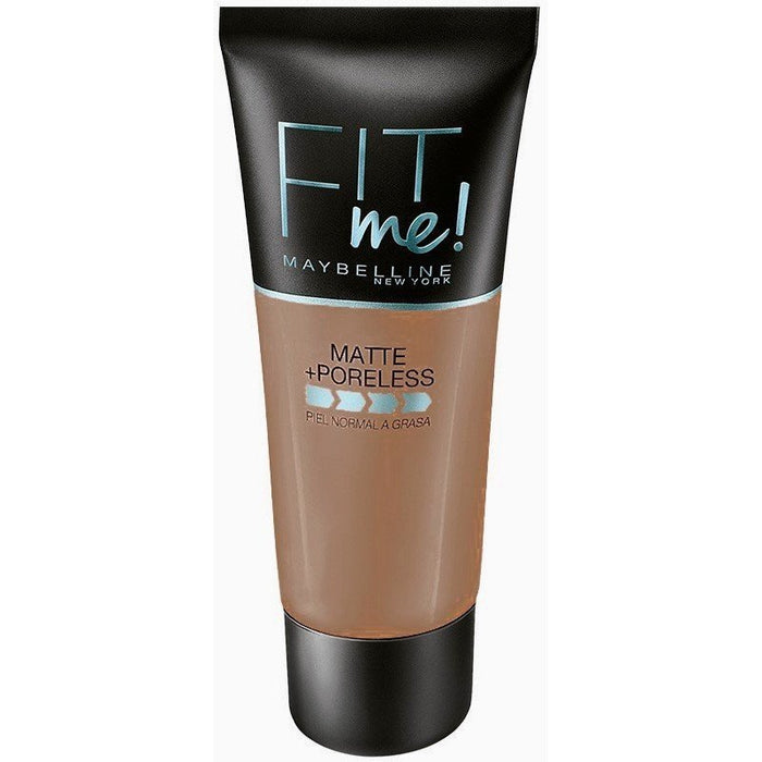 Base de Maquilhagem Fit Me Matte Poreless - Maybelline: Color - Base de Maquillaje Fit Me Matte Poreless - 360 Mocha