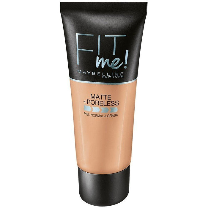 Base de Maquilhagem Fit Me Matte Poreless - Maybelline: Color - 320 Natural Tan