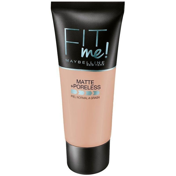 Base de Maquilhagem Fit Me Matte Poreless - Maybelline: Color - Base de Maquillaje Fit Me Matte Poreless - 238 Rich tan