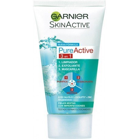 Limpador Integral 3 em 1 Pure Active 150 ml - Garnier - 1